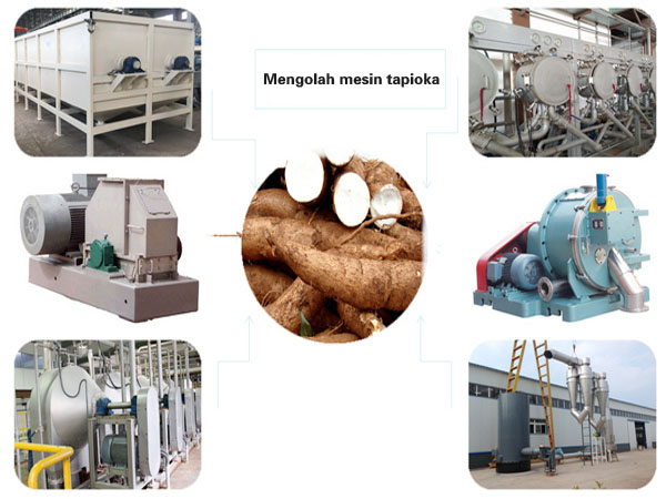Mengolah mesin tapioka