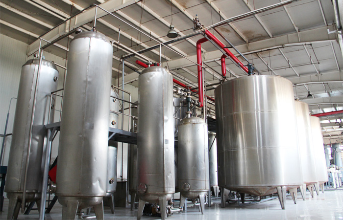 Mesin pengolah sirup glukosa tinggi
